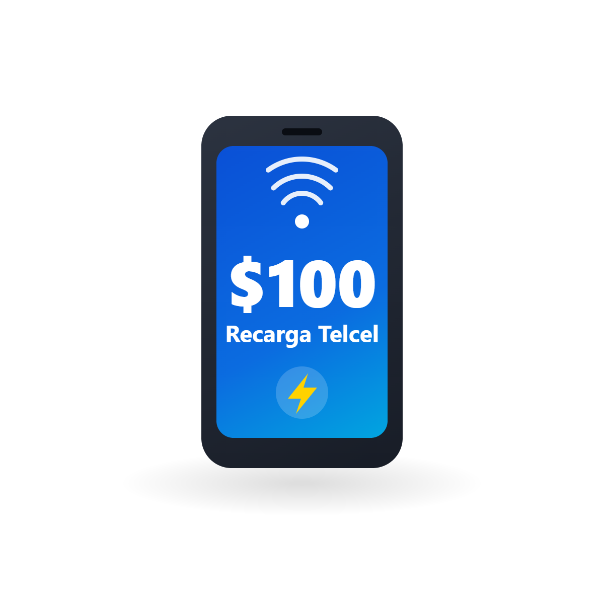 Recarga Telcel $100