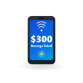 Recarga Telcel $300